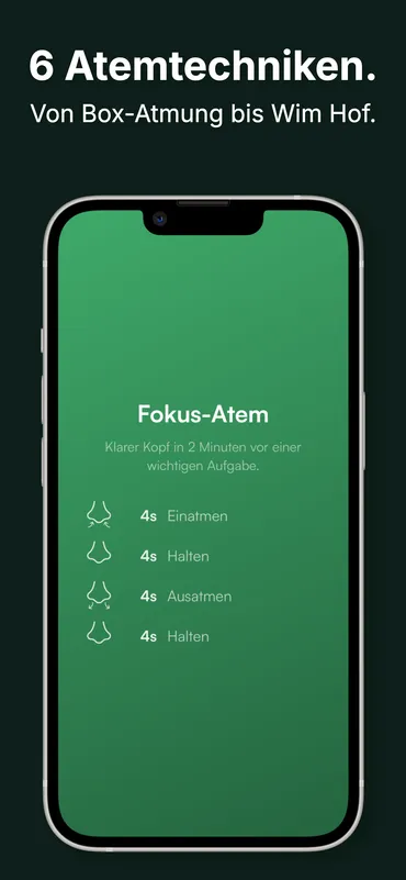 Breathe Atemtechnik — 6 wissenschaftlich fundierte Übungen